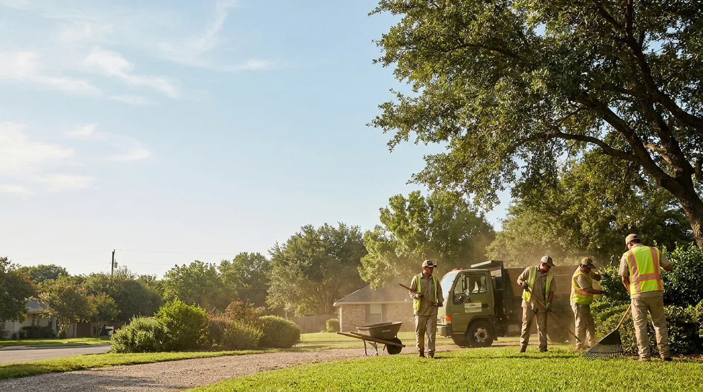 Landscaping in Meyersville, TX near me